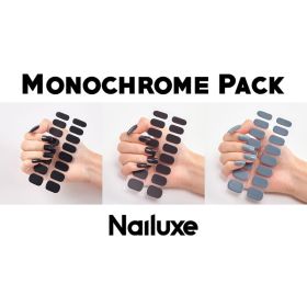 Pure Color 16 Nail Stickers (Option: Set9-1PC)