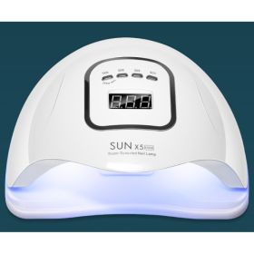 Nail polish quick-drying nail polish glue baking lamp dryer (Option: White-US)
