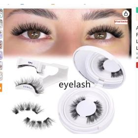Magnetic Suction False Eyelashes Little Devil Supernatural Magnet Suit (Option: UBS103-Eyelashes)