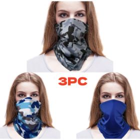 Outdoor Camouflage Desert Variety Scarf Fishing Magic Headband (Option: Suit A-24 X48CM Free Size)
